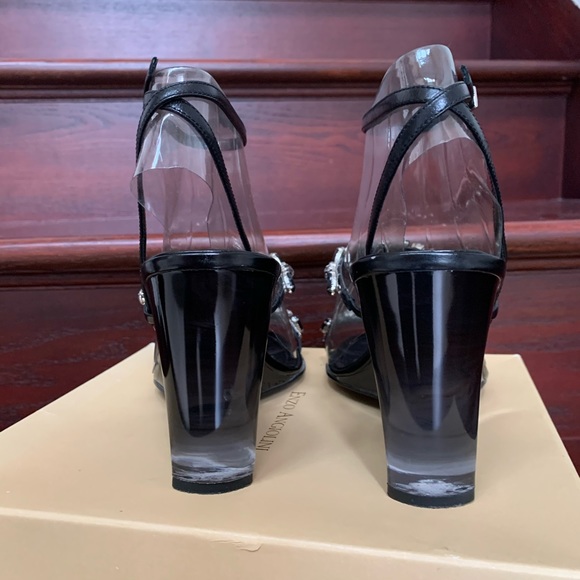 Vintage ENZO ANGIOLINI 8 1/2 in box wedge sandals - Picture 7 of 14